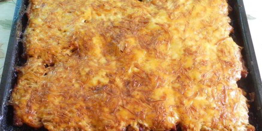 Рецепт мяса под шубой в духовке