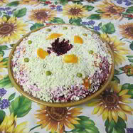 Рецепт Новогодней селедки под шубой