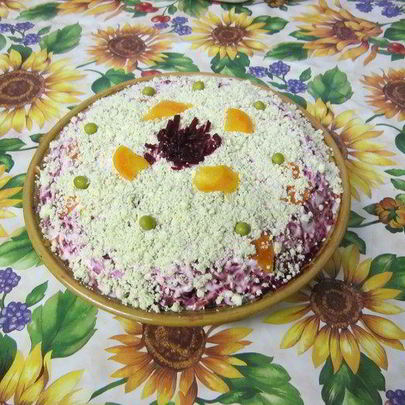 Новогодняя селедка под шубой