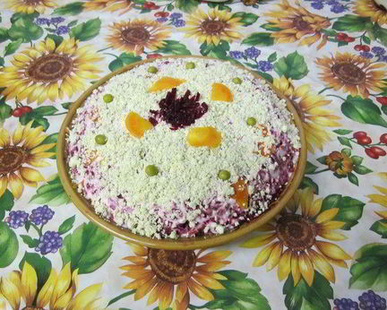 Новогодняя селедка под шубой