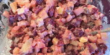 салат ленивая селедка под шубой