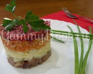 Салат Сельдь под шубой