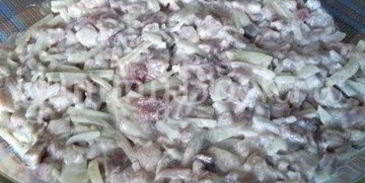 салат сельдь под шубой