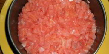 салат семга под шубой