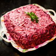 Рецепт Сельди под шубой с яблоком