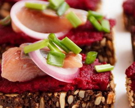 Селедка под шубой фуршетная