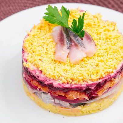 Селедка под шубой на Новый год