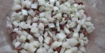 селедка под шубой с яблоком