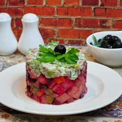 Винегрет под шубой