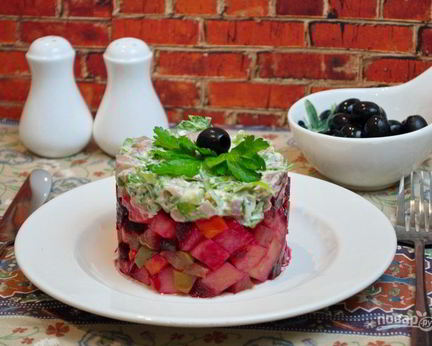 Винегрет под шубой