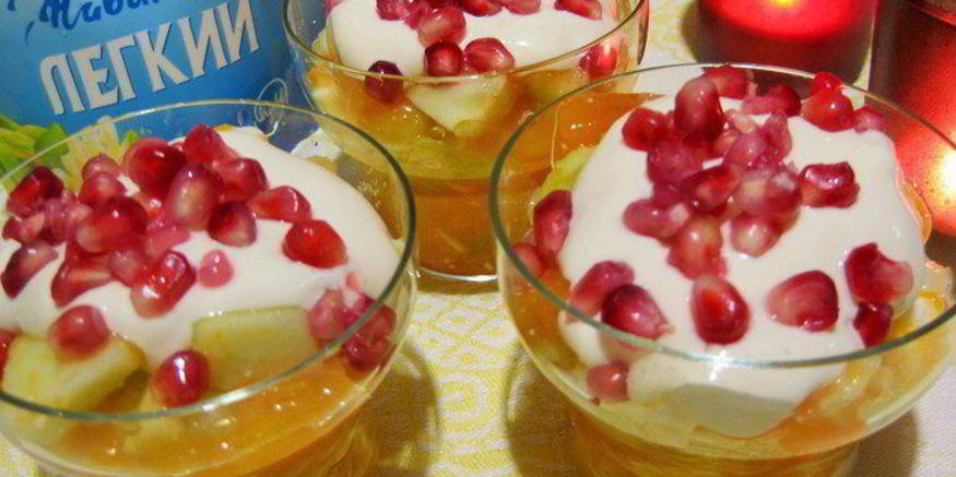 Рецепт салата разноцветного