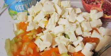 салат разноцветный