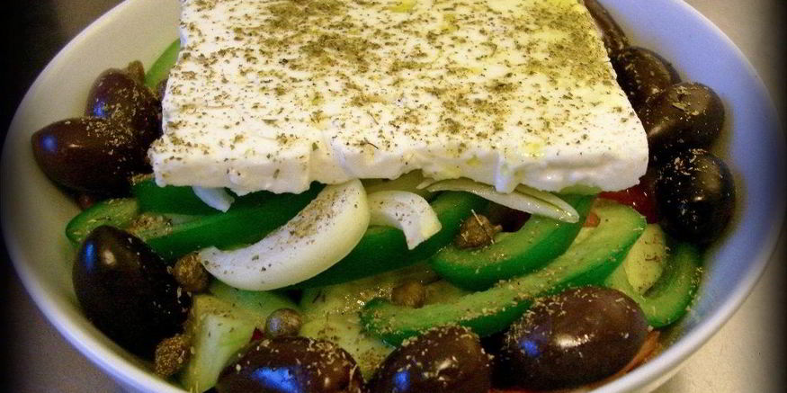 Рецепт салата с фетаксой