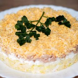 Салат с картошкой