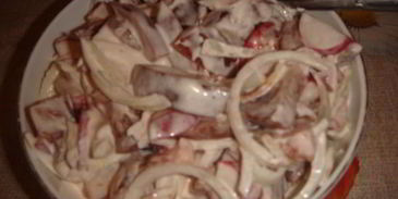 салат с помидорами и редиской