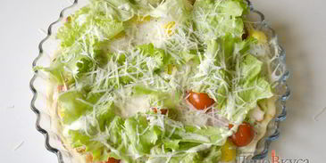 пицца цезарь