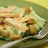 Рецепт Постного Цезаря со спаржей