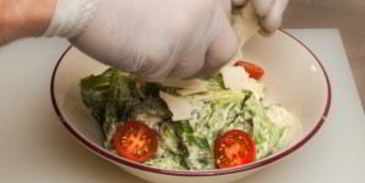 салат цезарь без курицы