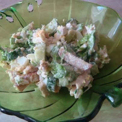 Салат Цезарь Fusion