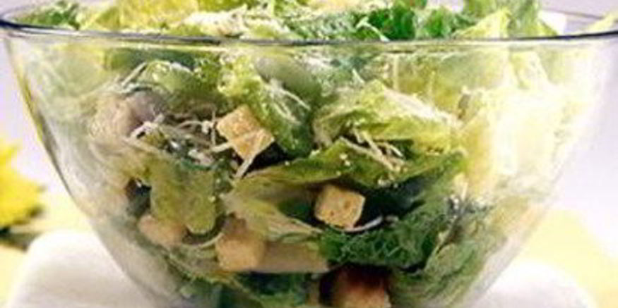 Рецепт салата цезарь классический