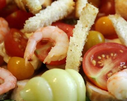 Салат Цезарь Морской