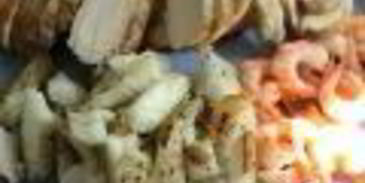 салат цезарь морской