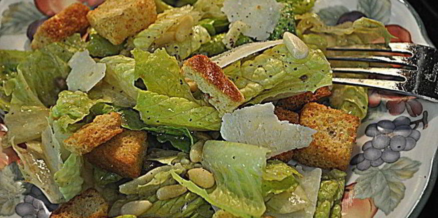 Рецепт салата цезарь по-итальянски