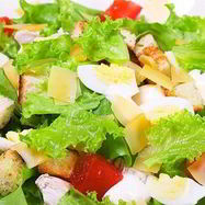 Рецепт Салата Цезарь с ананасами