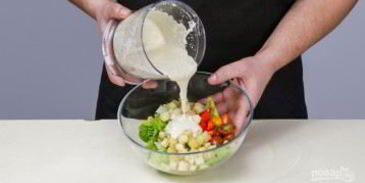 салат цезарь традиционный