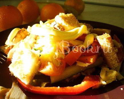 Салат Цезарь в Греции