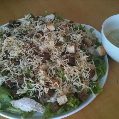 Салатик Цезарь