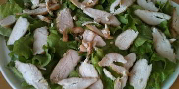 салатик цезарь