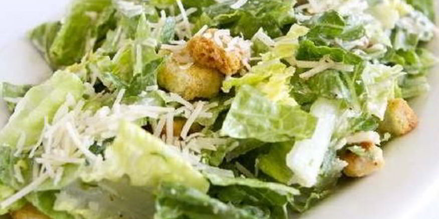 Рецепт цезаря с классической заправкой