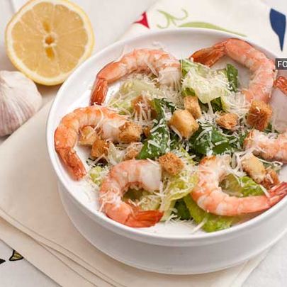 Цезарь с креветками