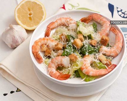 Цезарь с креветками