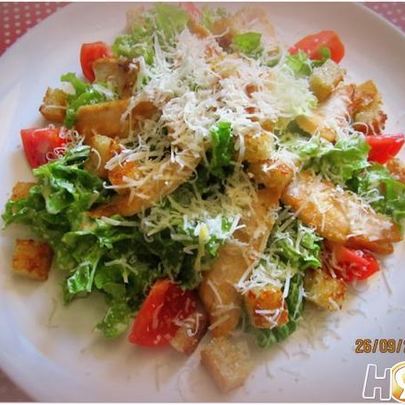 Цезарь с курицей