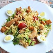 Рецепт Цезаря с пекинской капустой