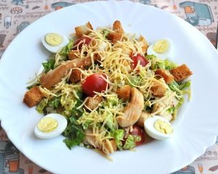 Цезарь с пекинской капустой