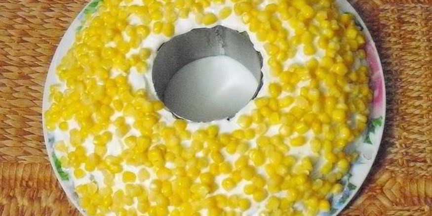 Рецепт салата золотое кольцо