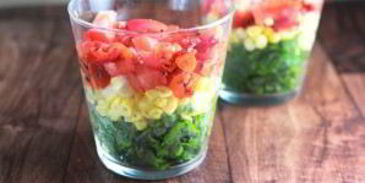 слоеный салат с тунцом