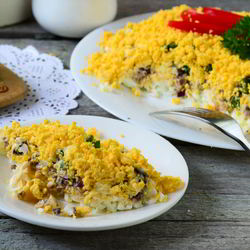 Слоеные салаты