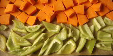 теплый салат зимняя радость