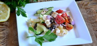 Рецепты быстрых салатов