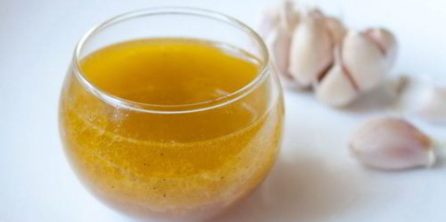 Рецепт чесночной заправки винегрет