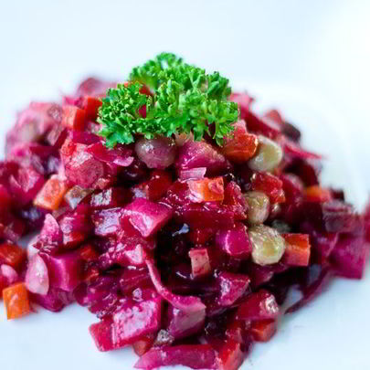 Постный винегрет