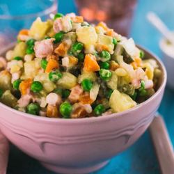 Постные салаты