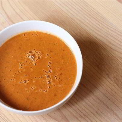 Пряный средиземноморский винегрет с морковным соком