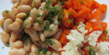 салат винегрет под одноименным соусом