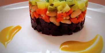 салат винегрет под одноименным соусом