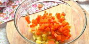 винегрет классический с горошком и капустой